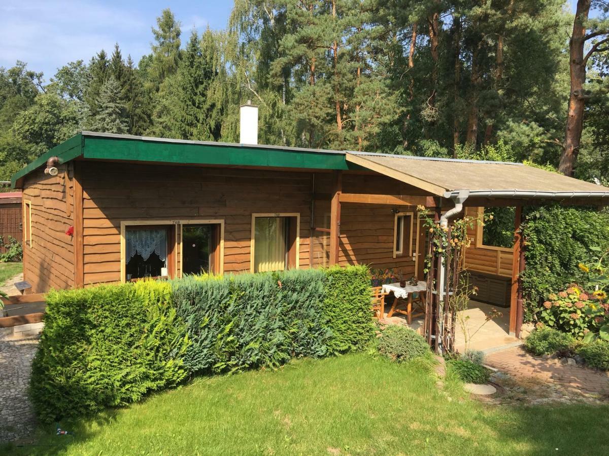 Holzhaus Trollbluemchen Am Wald Und See Neuruppin Exterior photo
